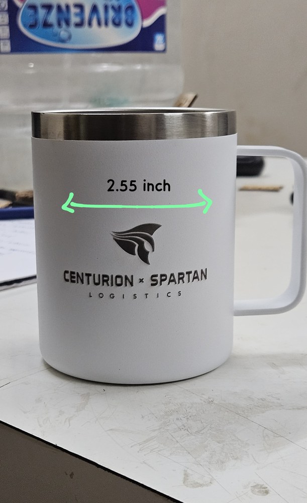 Centurion x Spartan — White Camp Mug