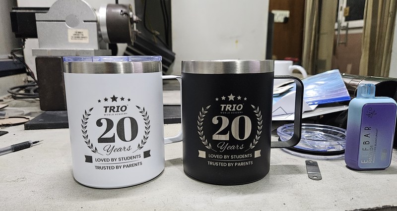 TRIO World Academy — 20 Years Anniversary Mugs